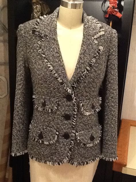 buy chanel tweed with celephane fabric|chanel inspired tweed suit.